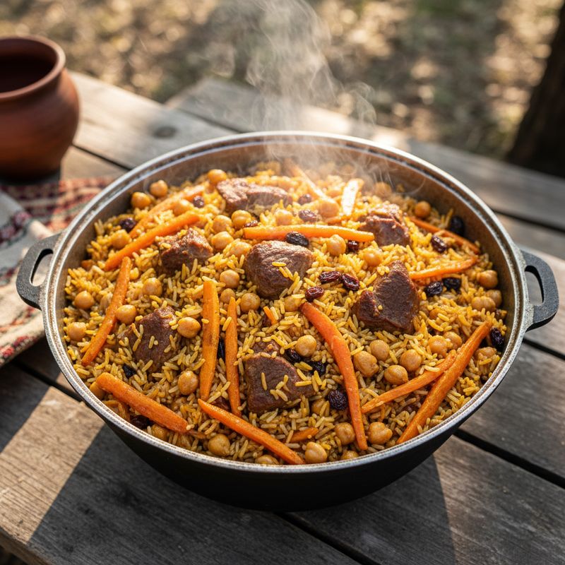 Плов в казане