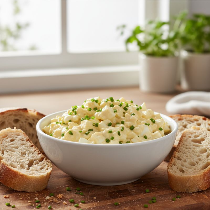 Салат с яйцом