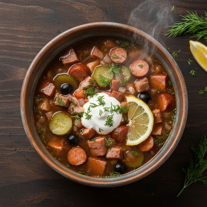 Солянка мясная сборная