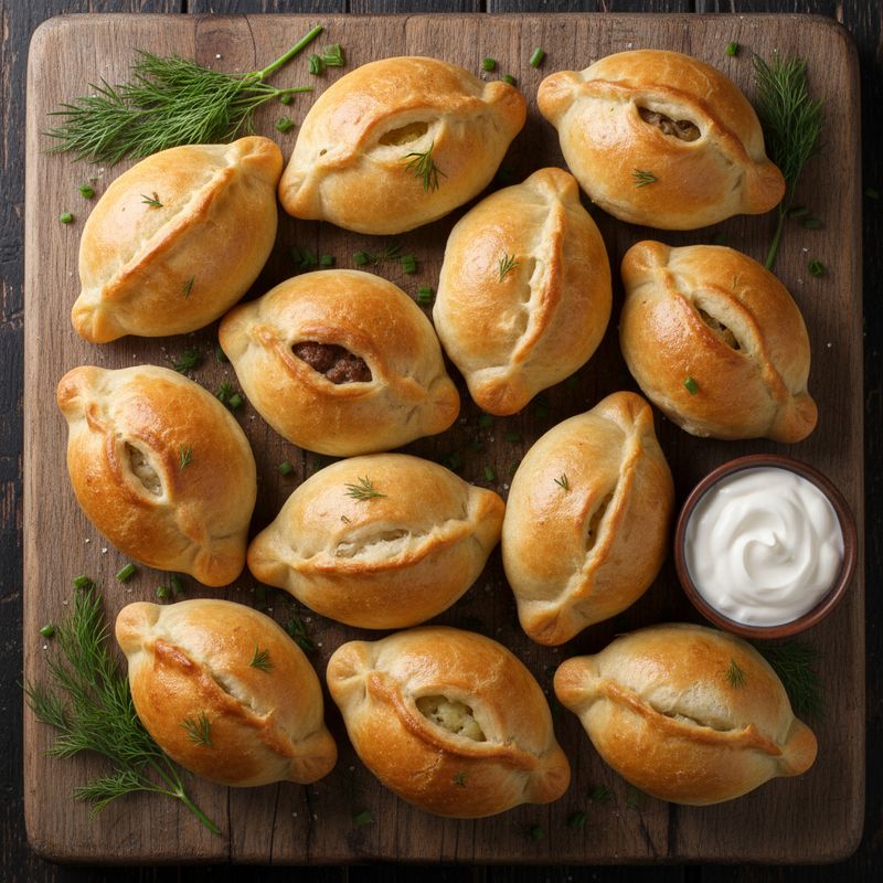 Пирожки с разной начинкой