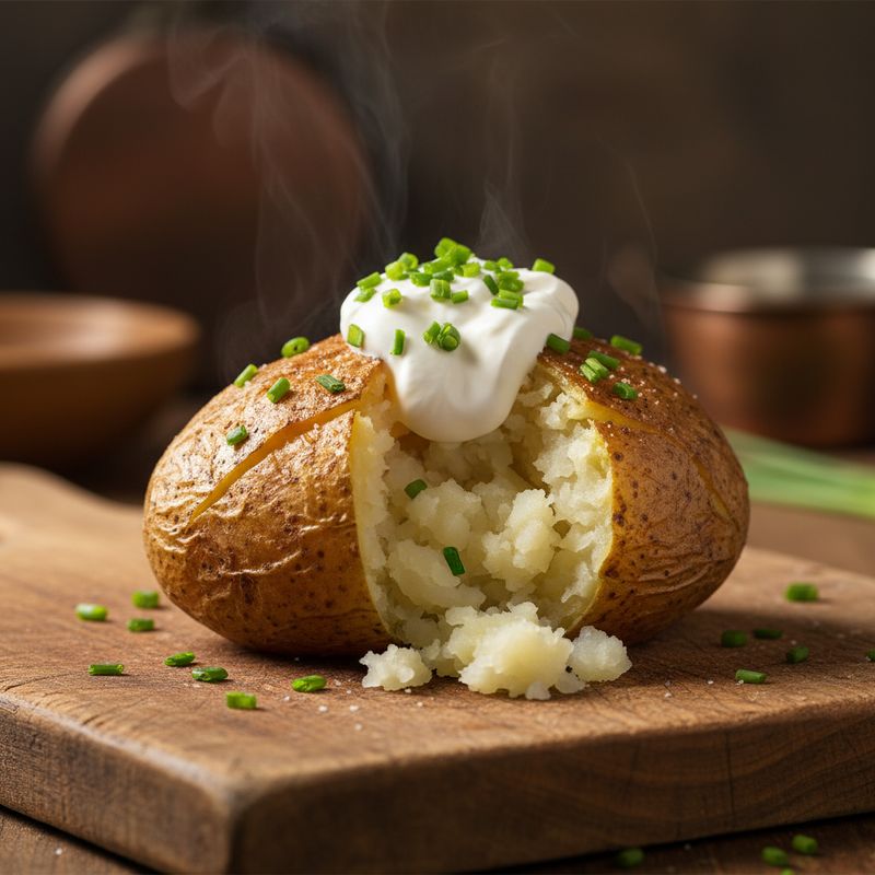 Запеченный картофель