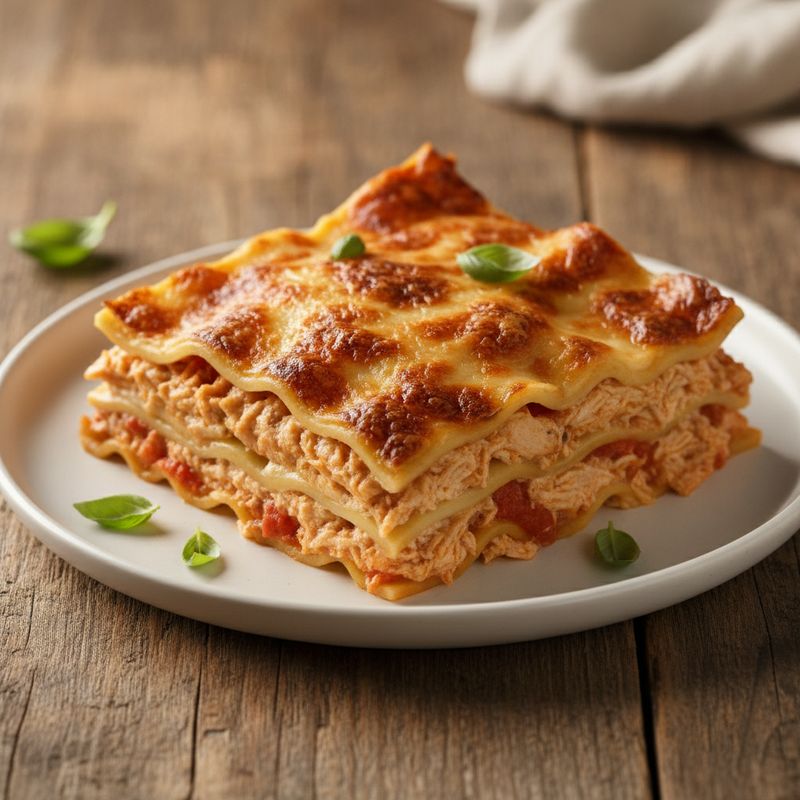 Лазанья с курицей