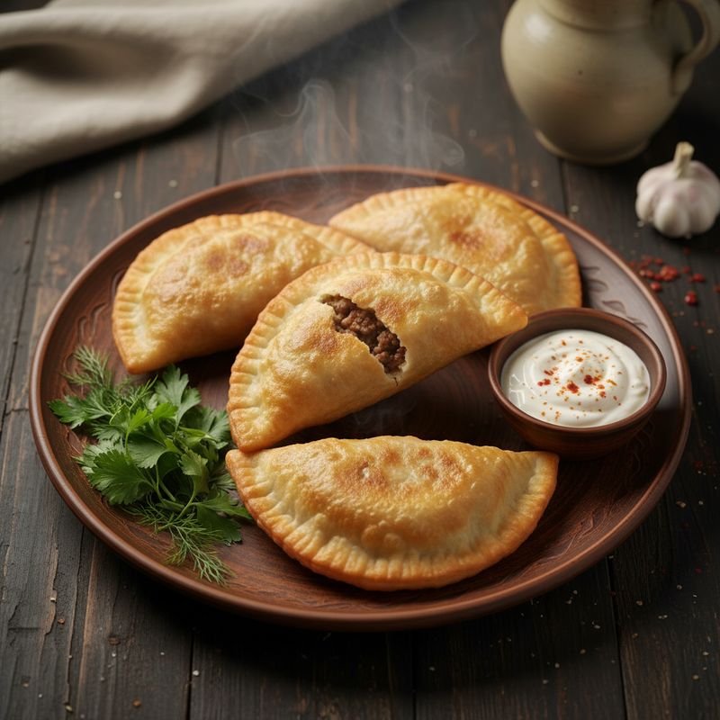 Чебуреки с мясом