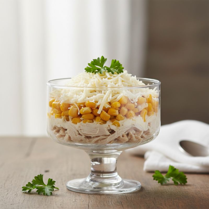 Салат Нежность с курицей