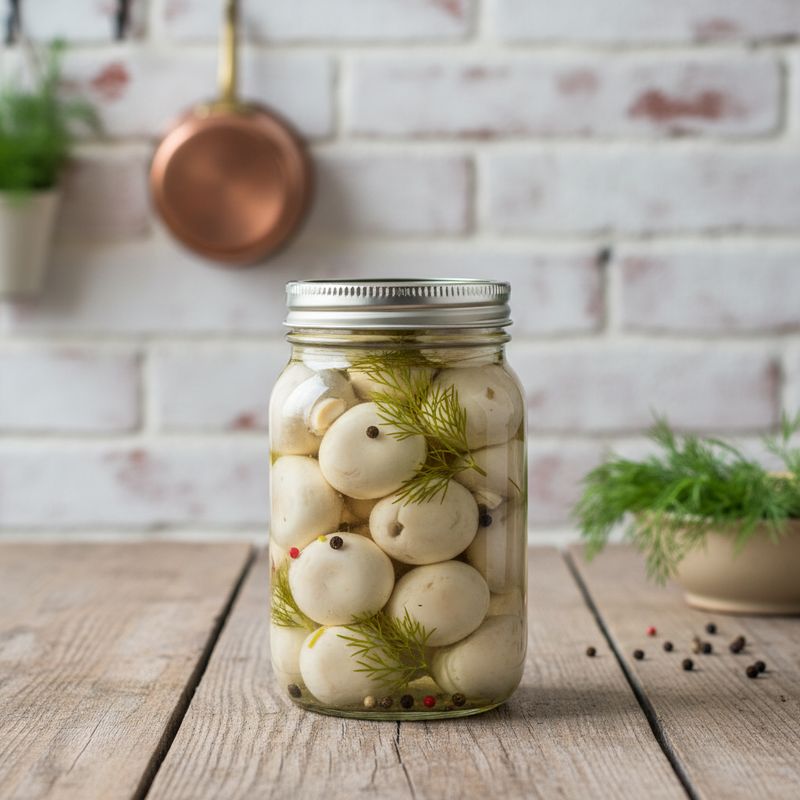 Маринованные шампиньоны быстрого приготовления