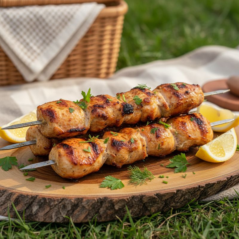 Шашлык из куриных бедер