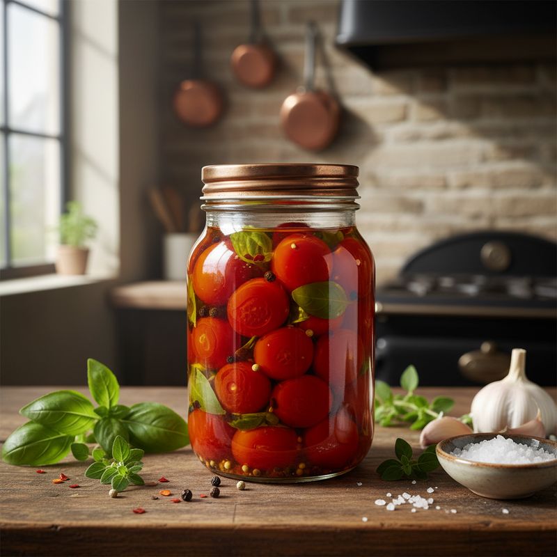 Маринованные помидоры черри