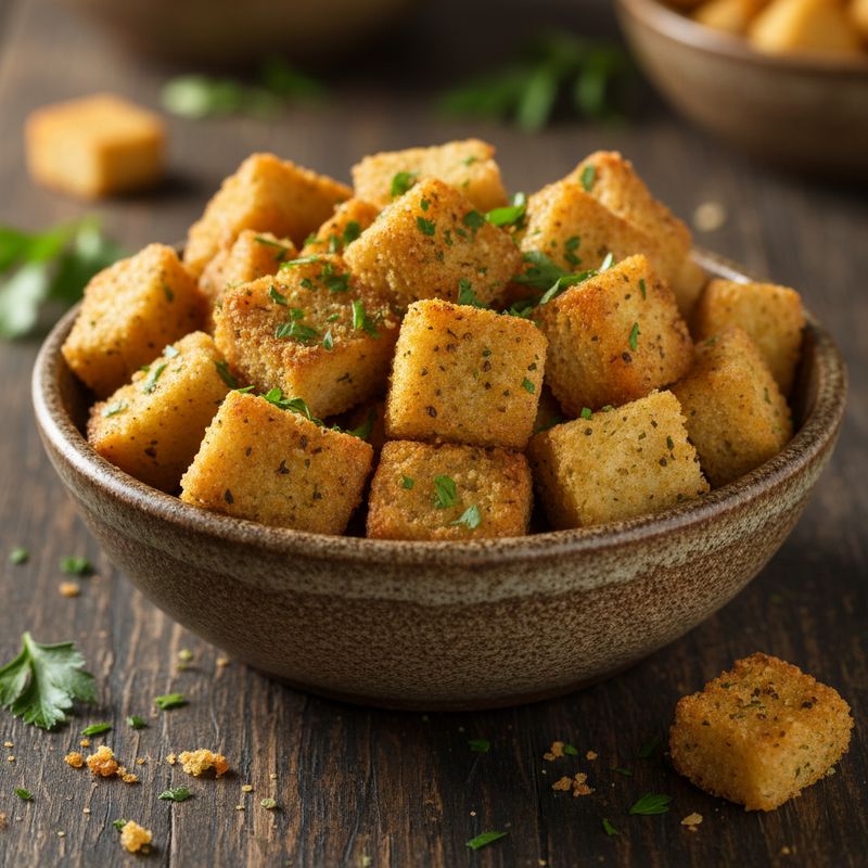 Гренки с чесноком