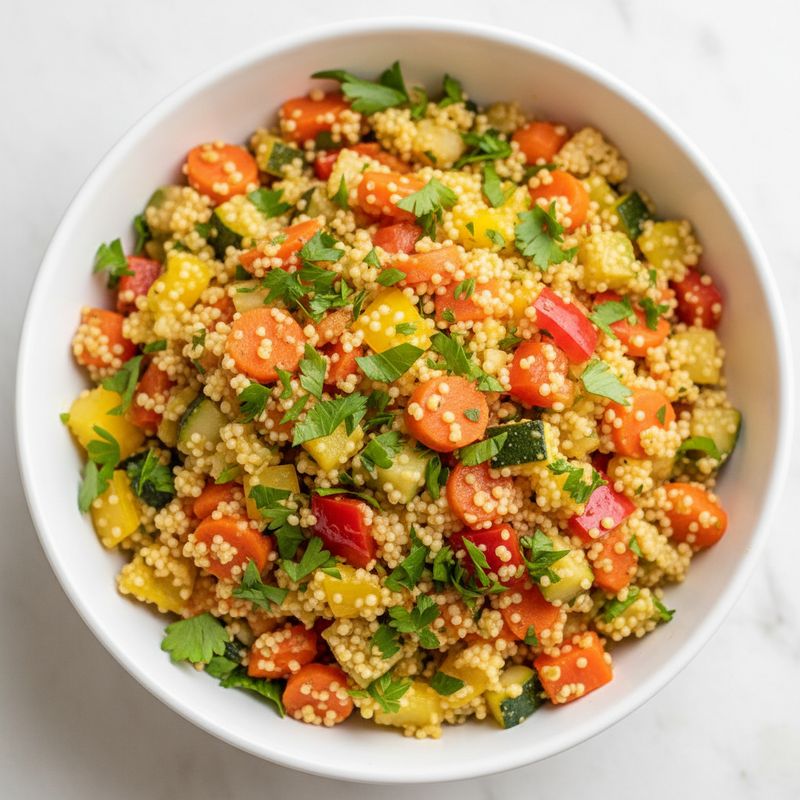 Кускус с овощами