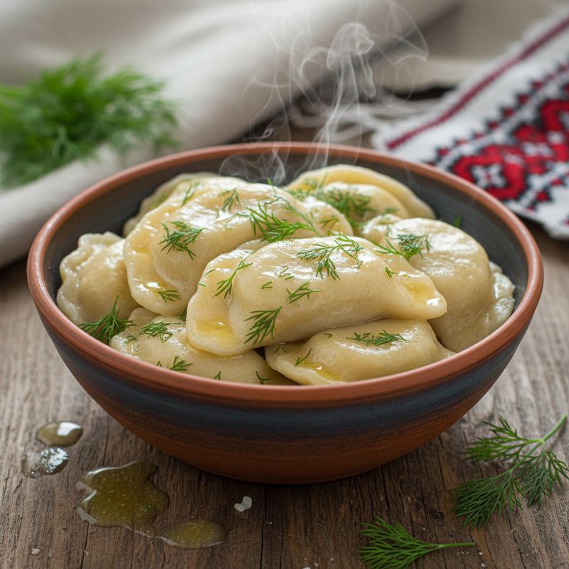 Вареники с картошкой