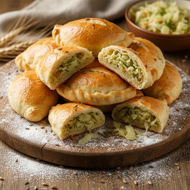 Пирожки с капустой