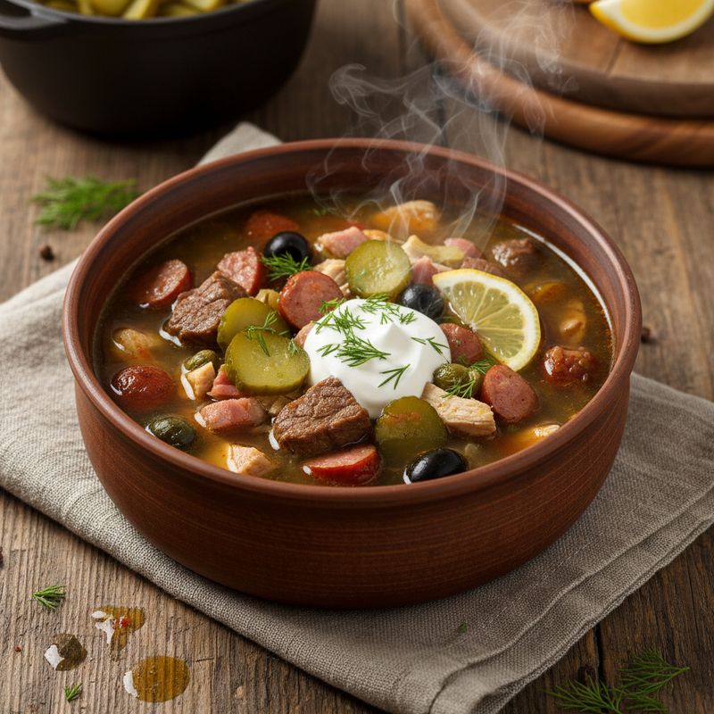 Солянка мясная сборная