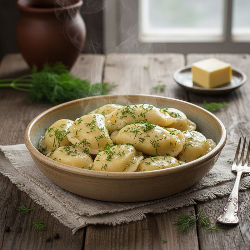 Вареники с картошкой